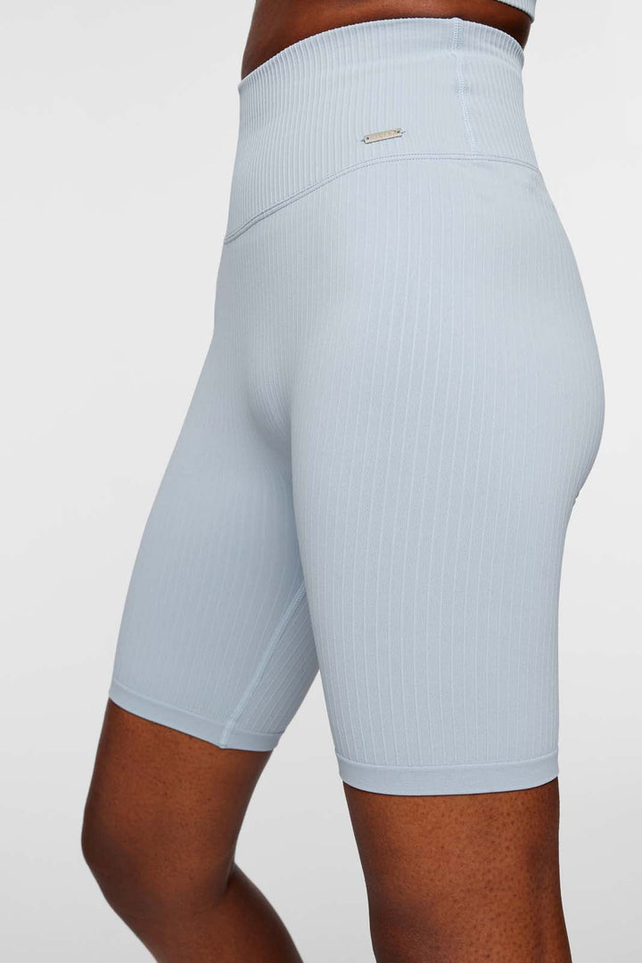 Ribbed Knit Bike Shorts