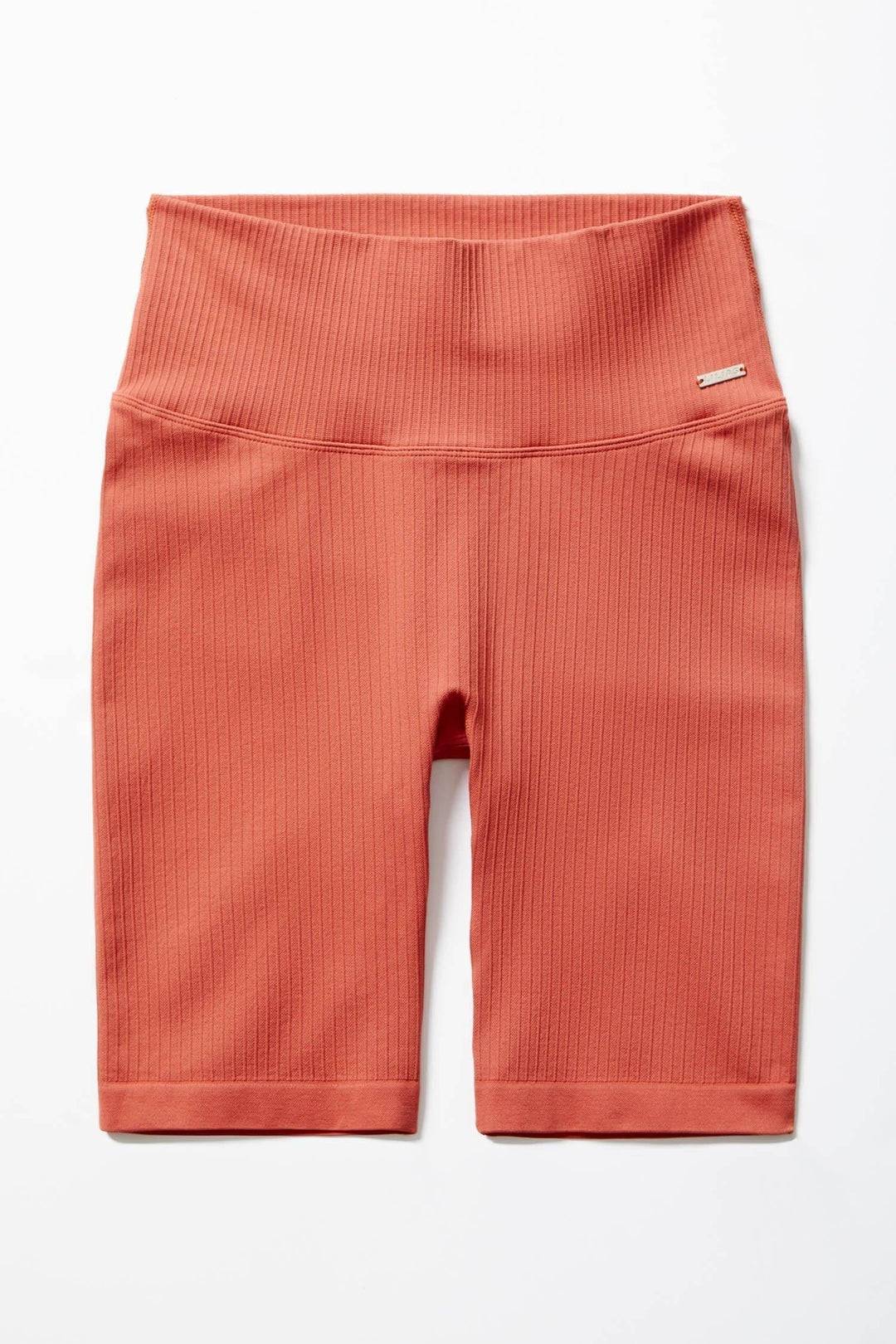 Ribbed Knit Bike Shorts - Lilias Active