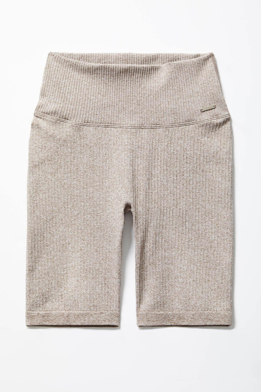 Ribbed Knit Bike Shorts - Lilias Active