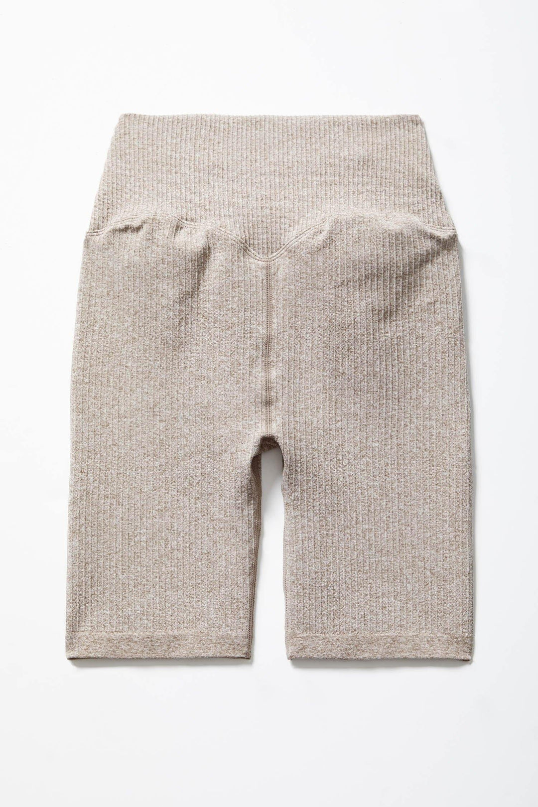 Ribbed Knit Bike Shorts - Lilias Active