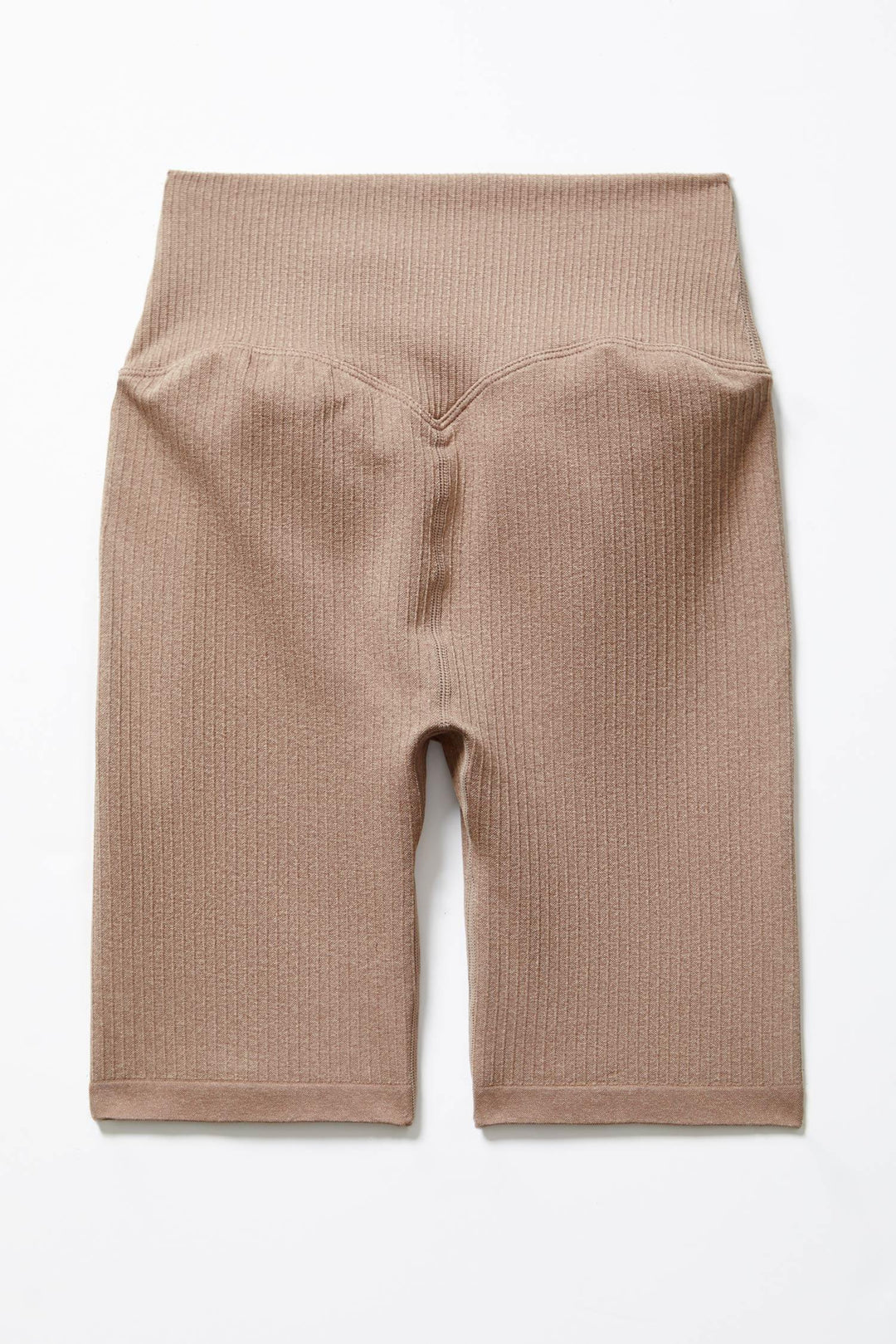 Ribbed Knit Bike Shorts - Lilias Active