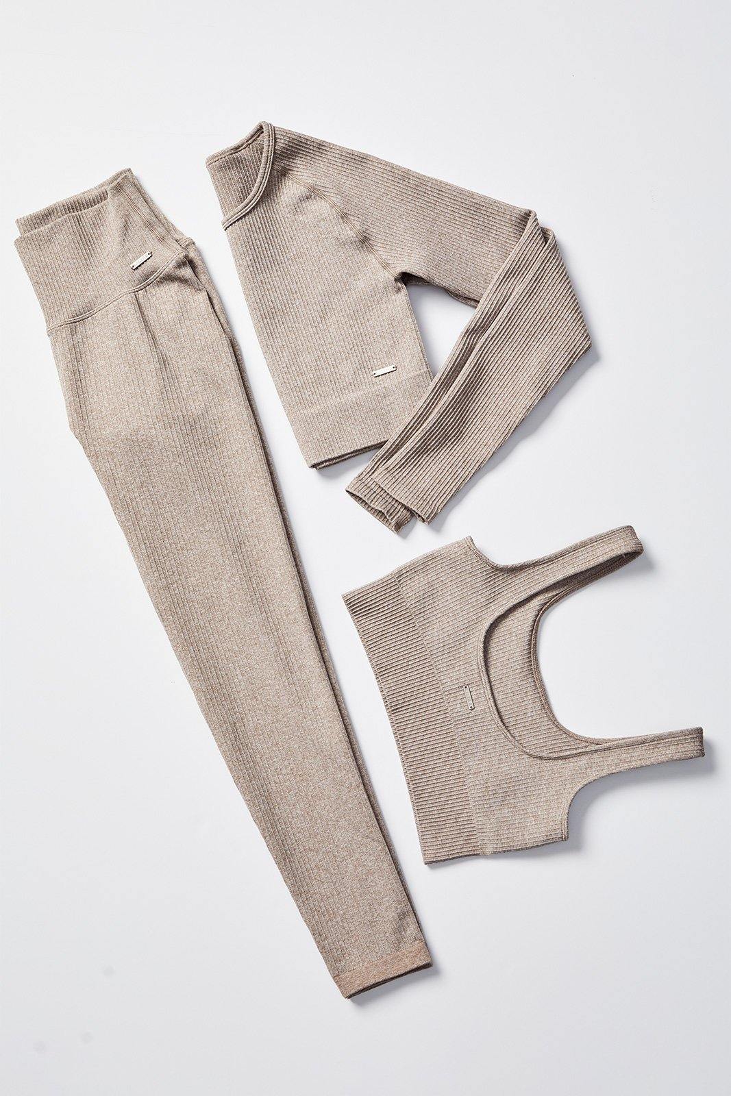 Ribbed Seamless Leggings - USliliasactive.com