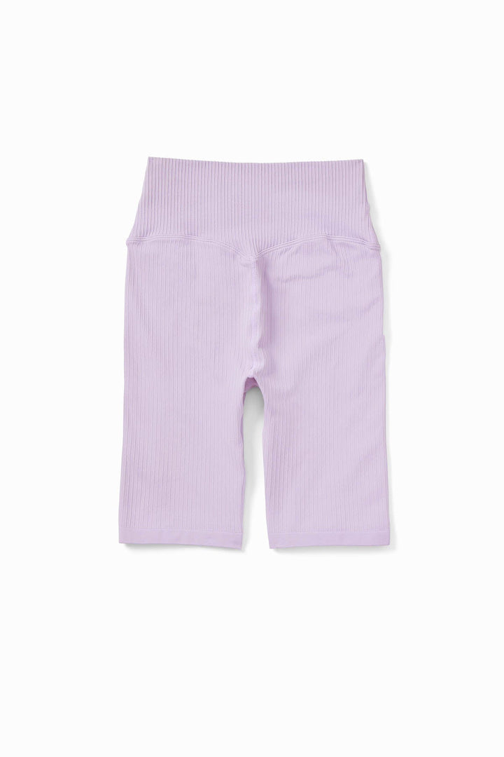 Ribbed Knit Bike Shorts