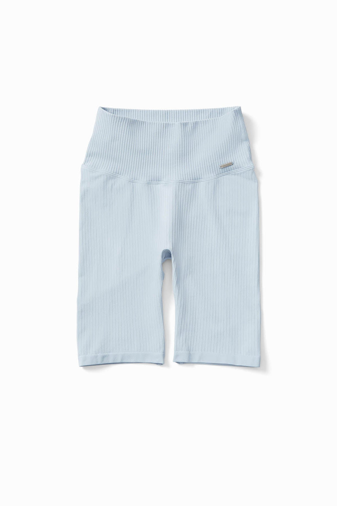 Ribbed Knit Bike Shorts