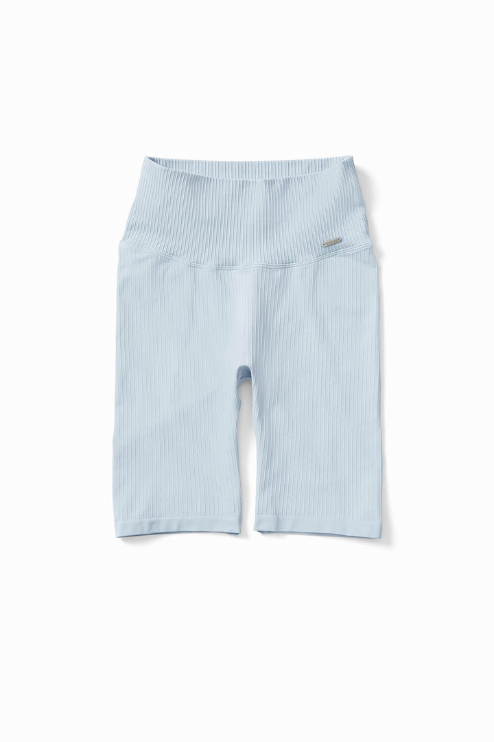Ribbed Knit Bike Shorts