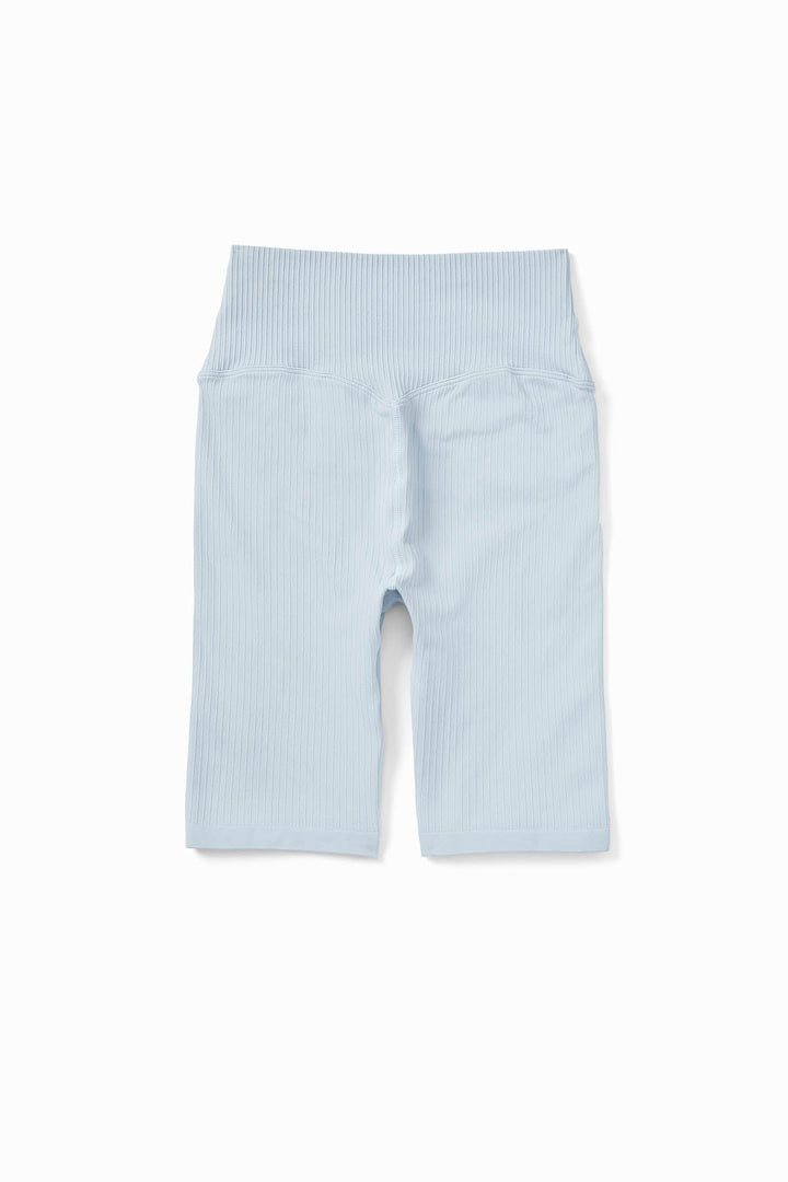 Ribbed Knit Bike Shorts
