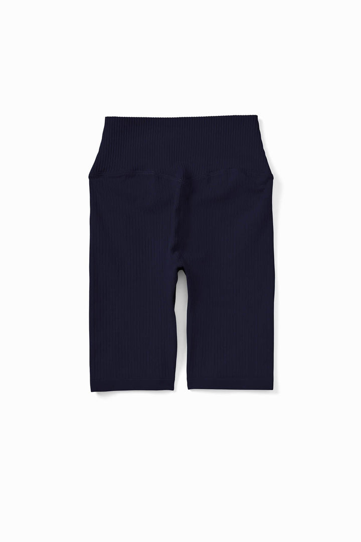Ribbed Knit Bike Shorts