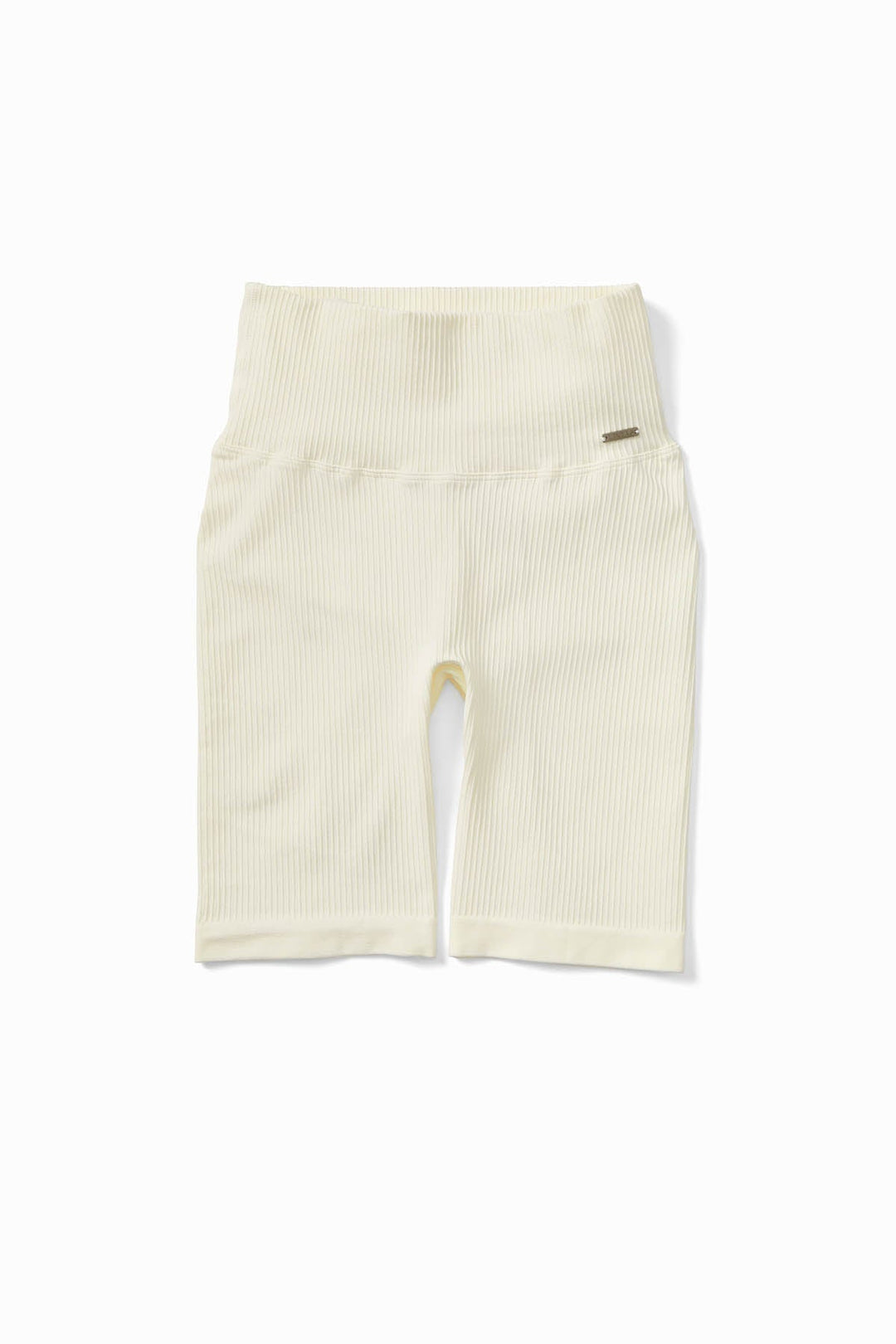 Ribbed Knit Bike Shorts