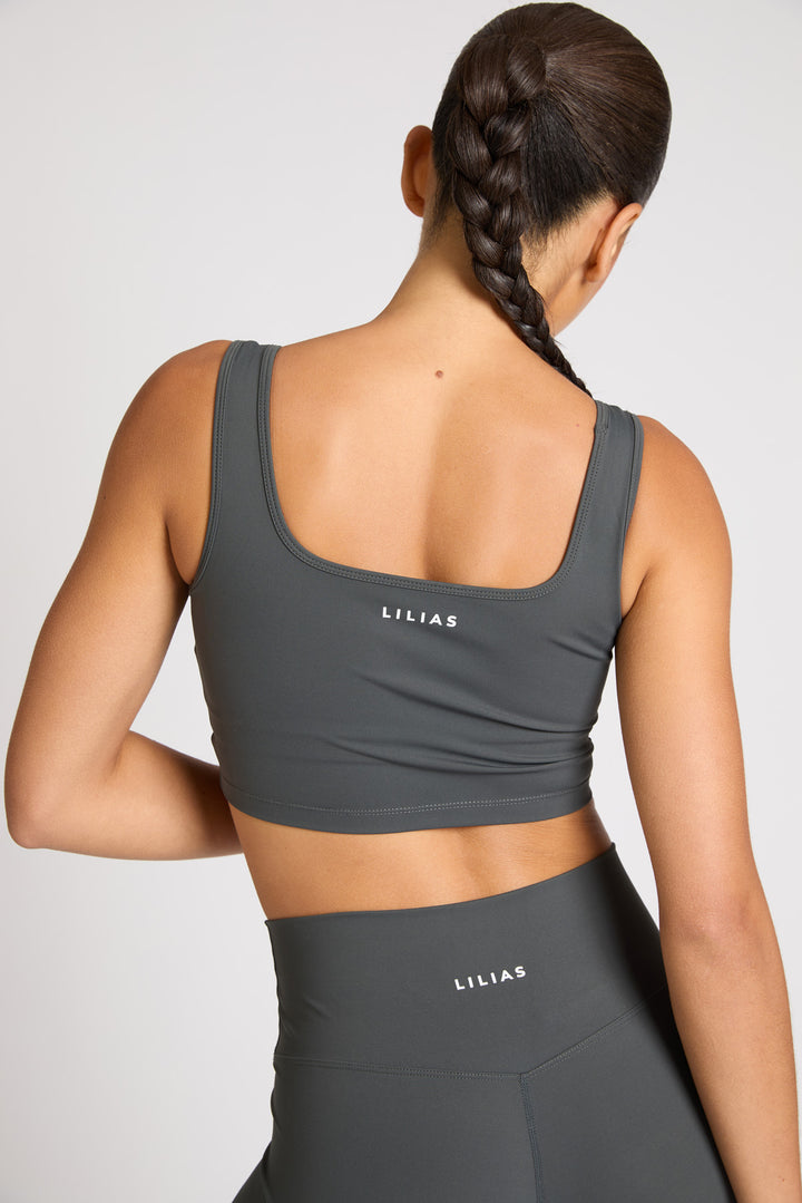 Core Square Neck Bra