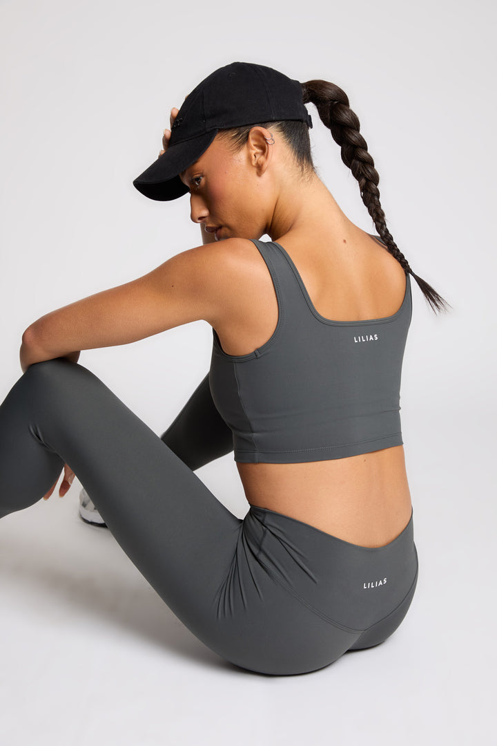 Core Square Neck Bra