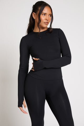 Core Long Sleeve Longline Top