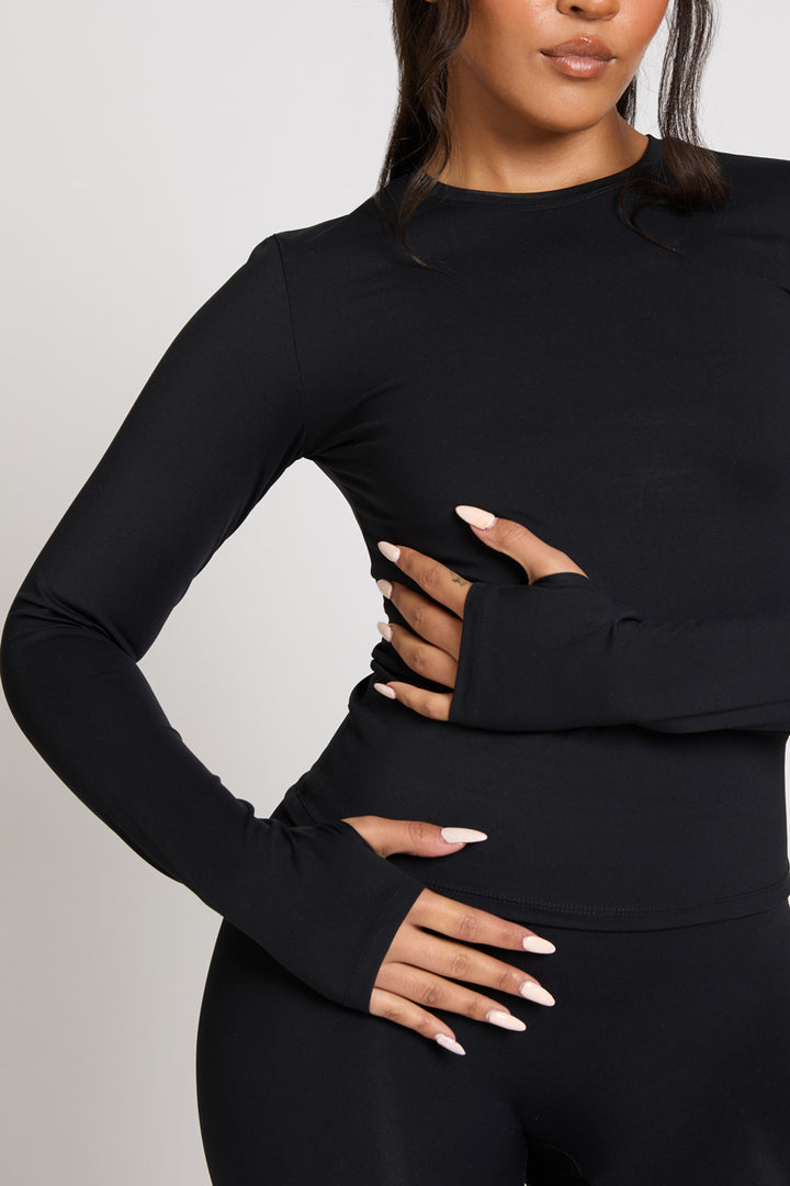 Core Long Sleeve Longline Top