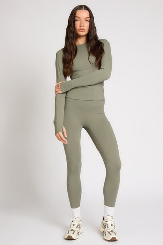 Core Long Sleeve Longline Top
