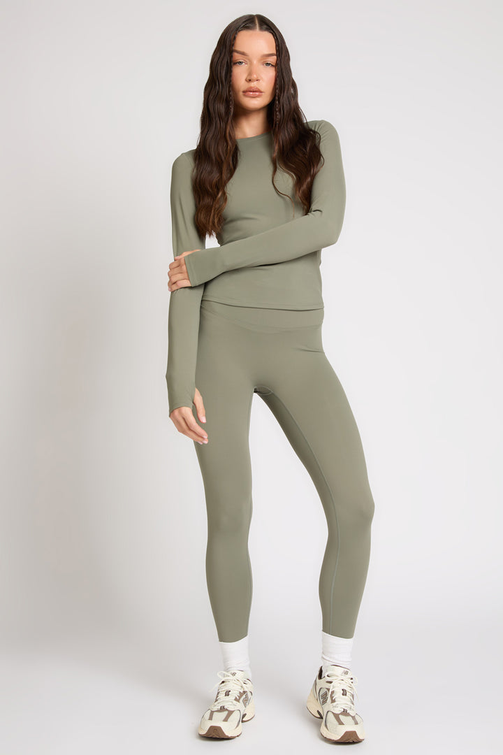Core Long Sleeve Longline Top