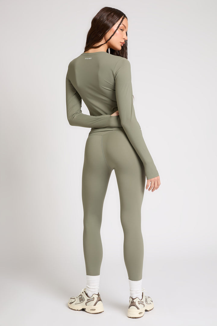 Core Long Sleeve Longline Top