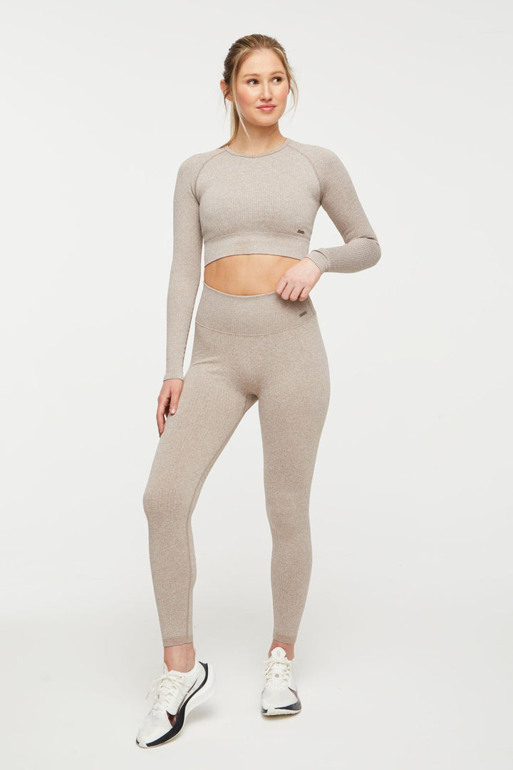 Ribbed Seamless Crop Top