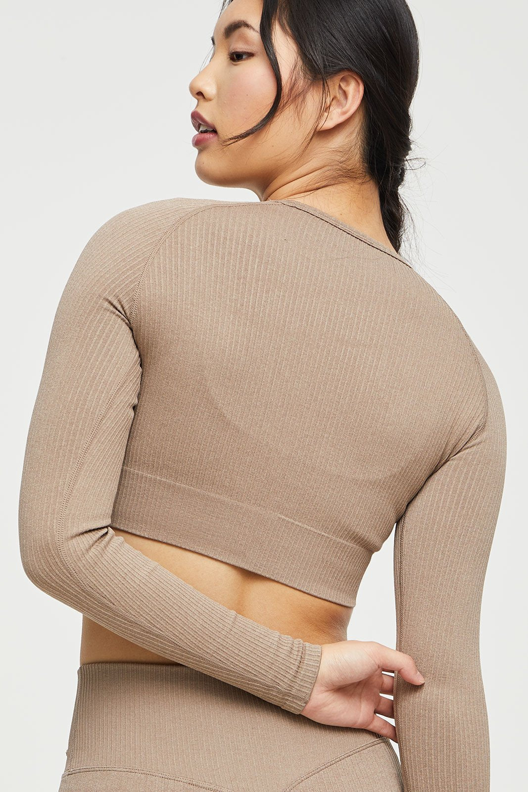 Ribbed Seamless Crop Top