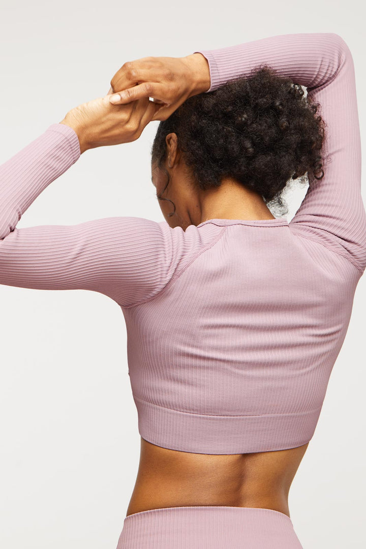 Ribbed Seamless Crop Top