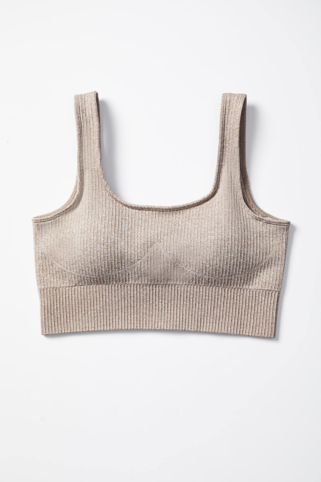 Ribbed Knit Sports Bra - Lilias Active