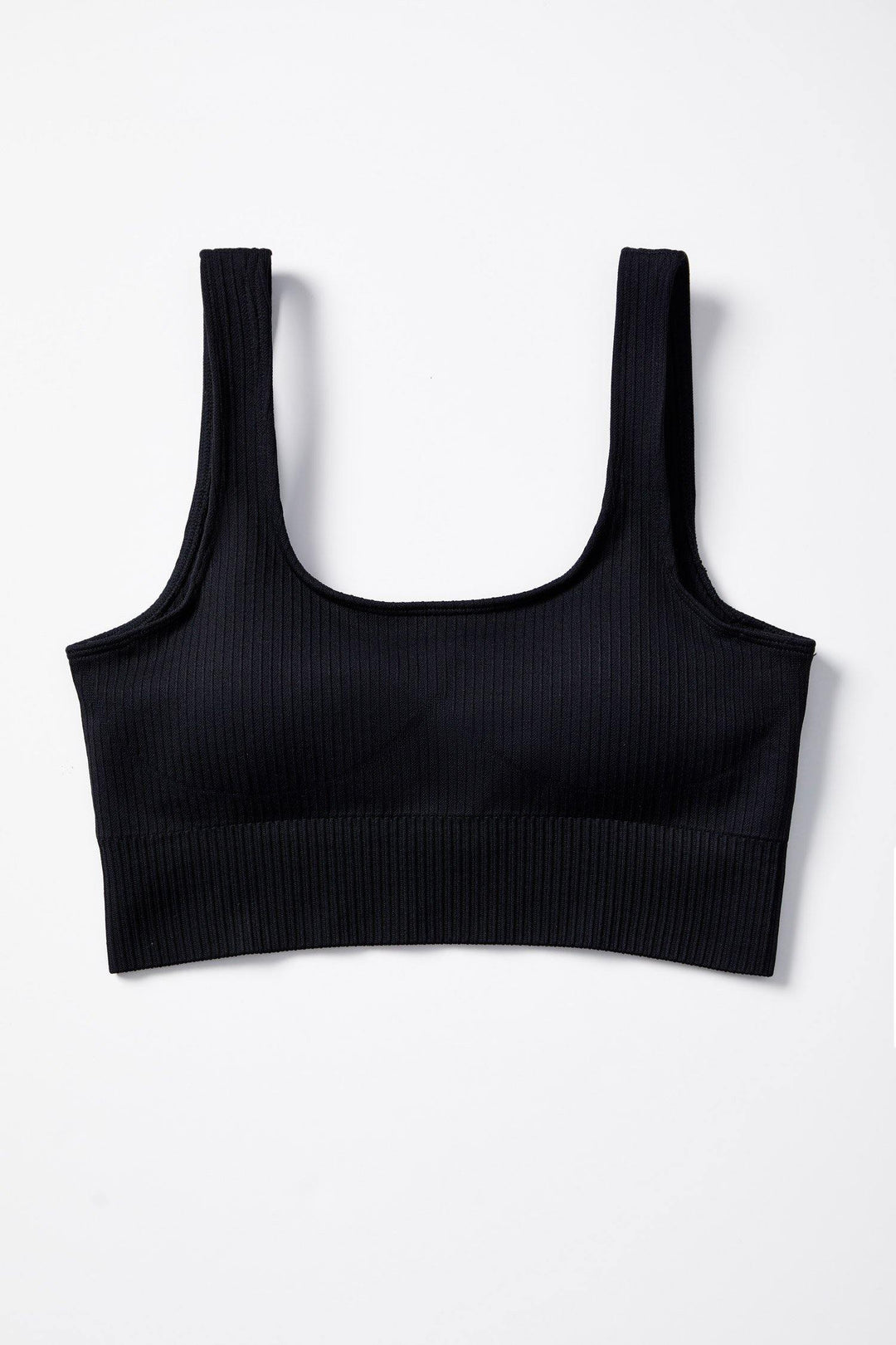 Ribbed Knit Sports Bra - Lilias Active