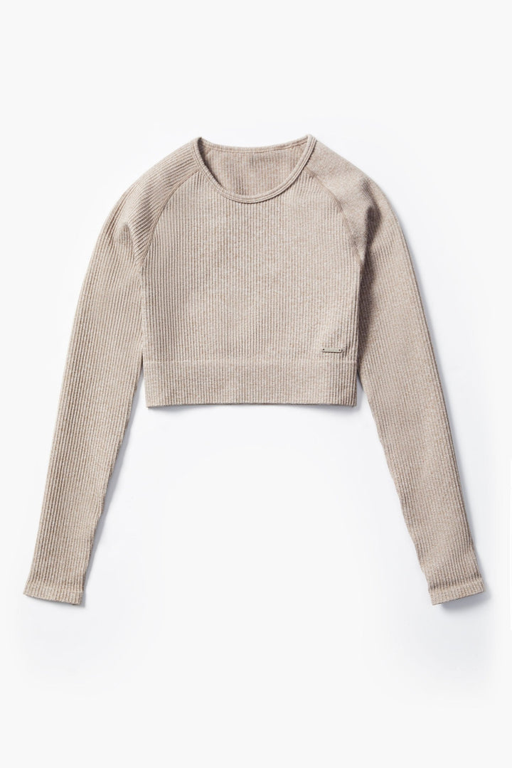 Ribbed Seamless Crop Top