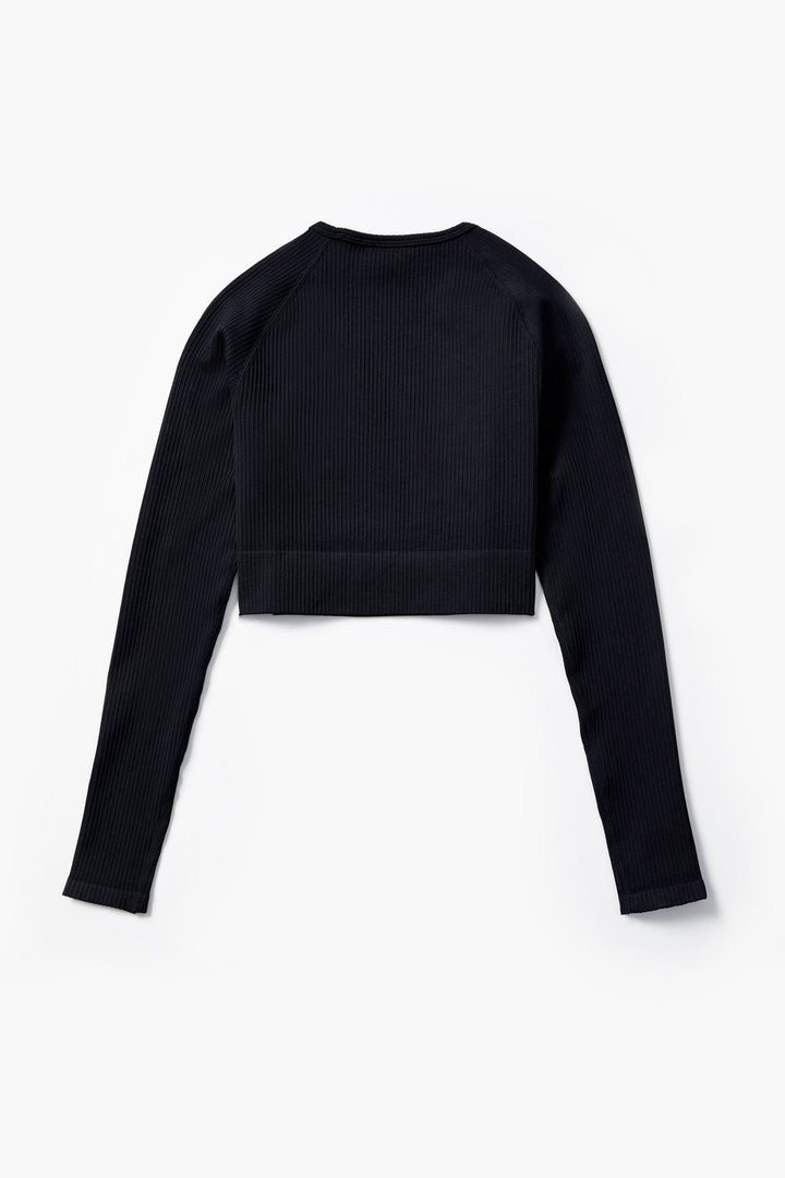 Ribbed Seamless Crop Top