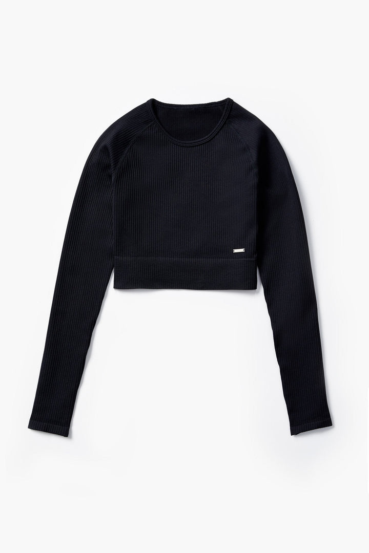 Ribbed Seamless Crop Top