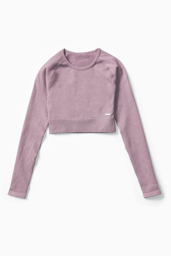 Ribbed Seamless Crop Top