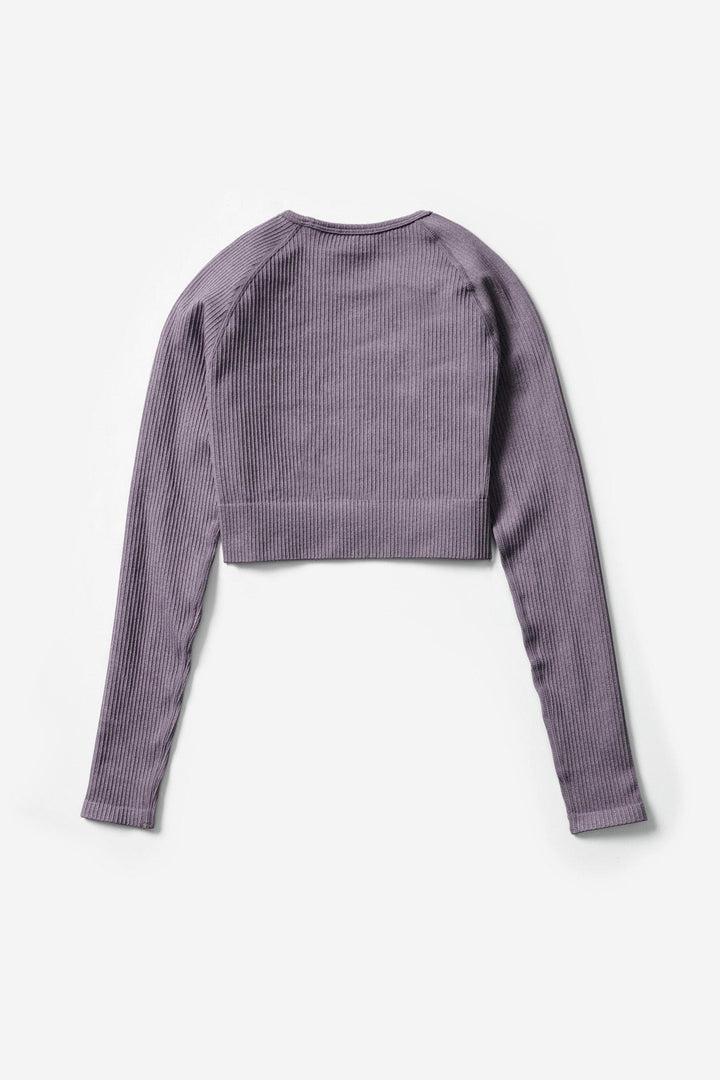 Ribbed Seamless Crop Top