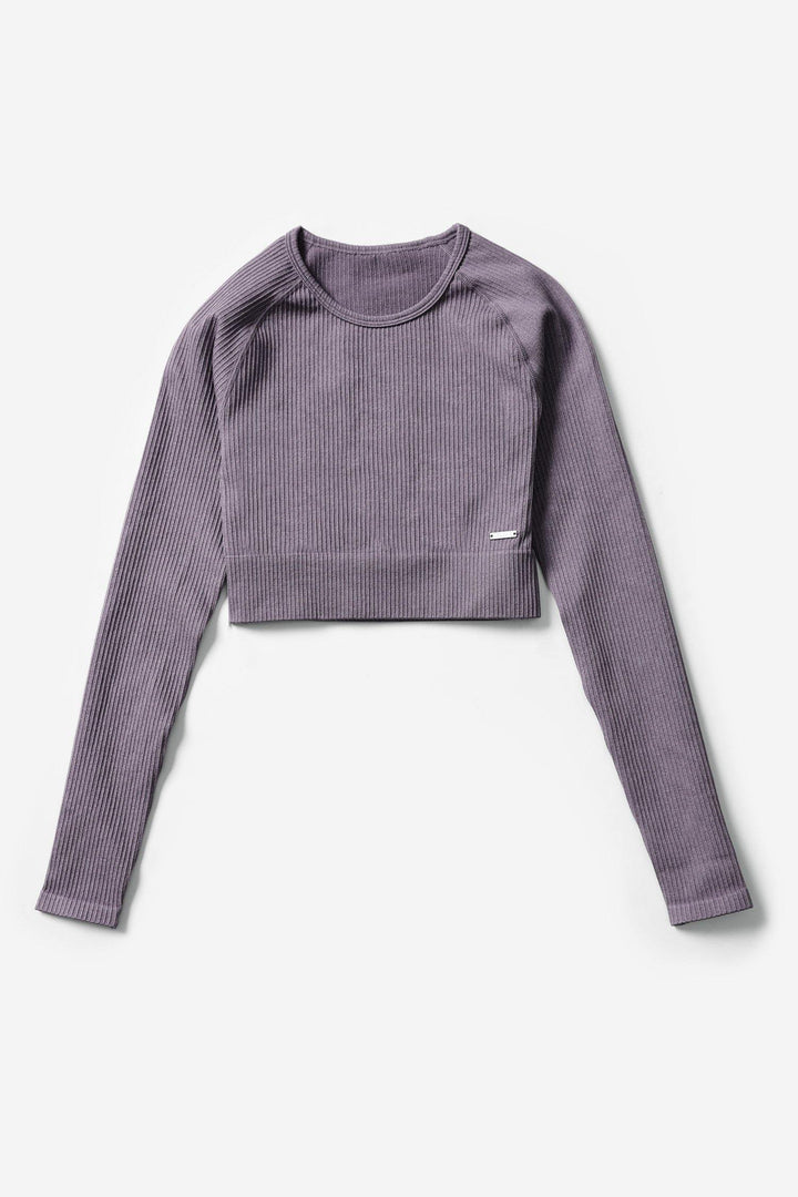 Ribbed Seamless Crop Top