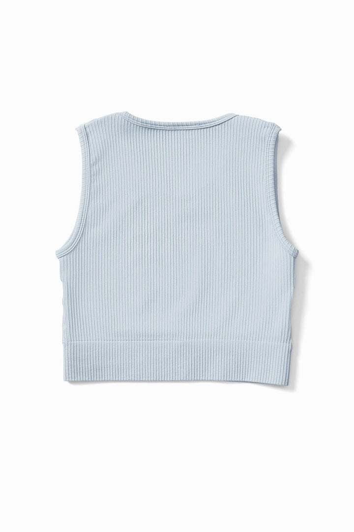 ribbed sports bra 