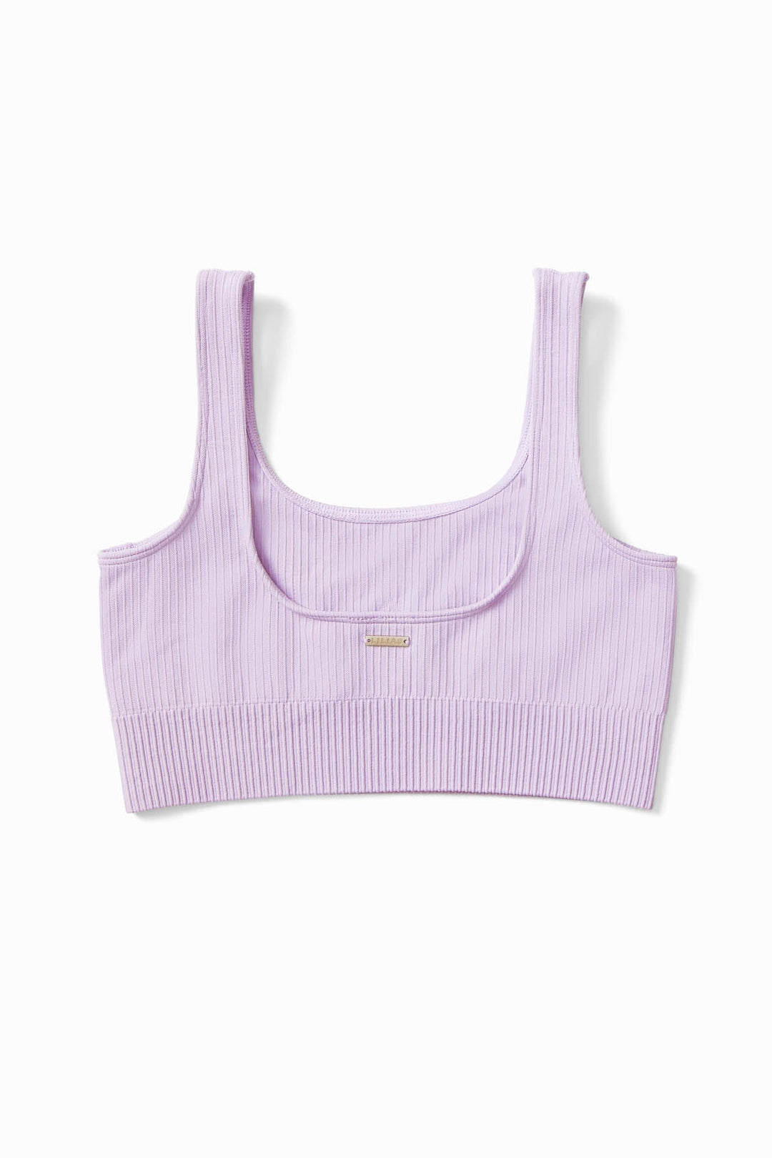 Ribbed Knit Sports Bra
