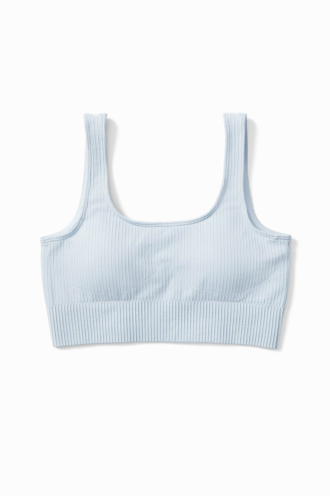 Ribbed Knit Sports Bra