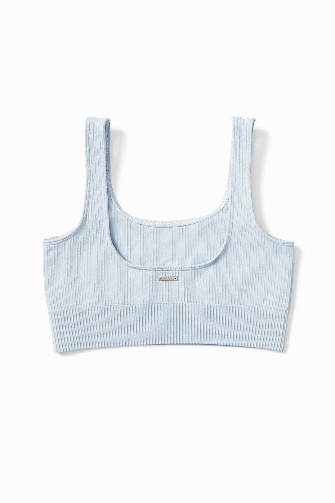 Ribbed Knit Sports Bra