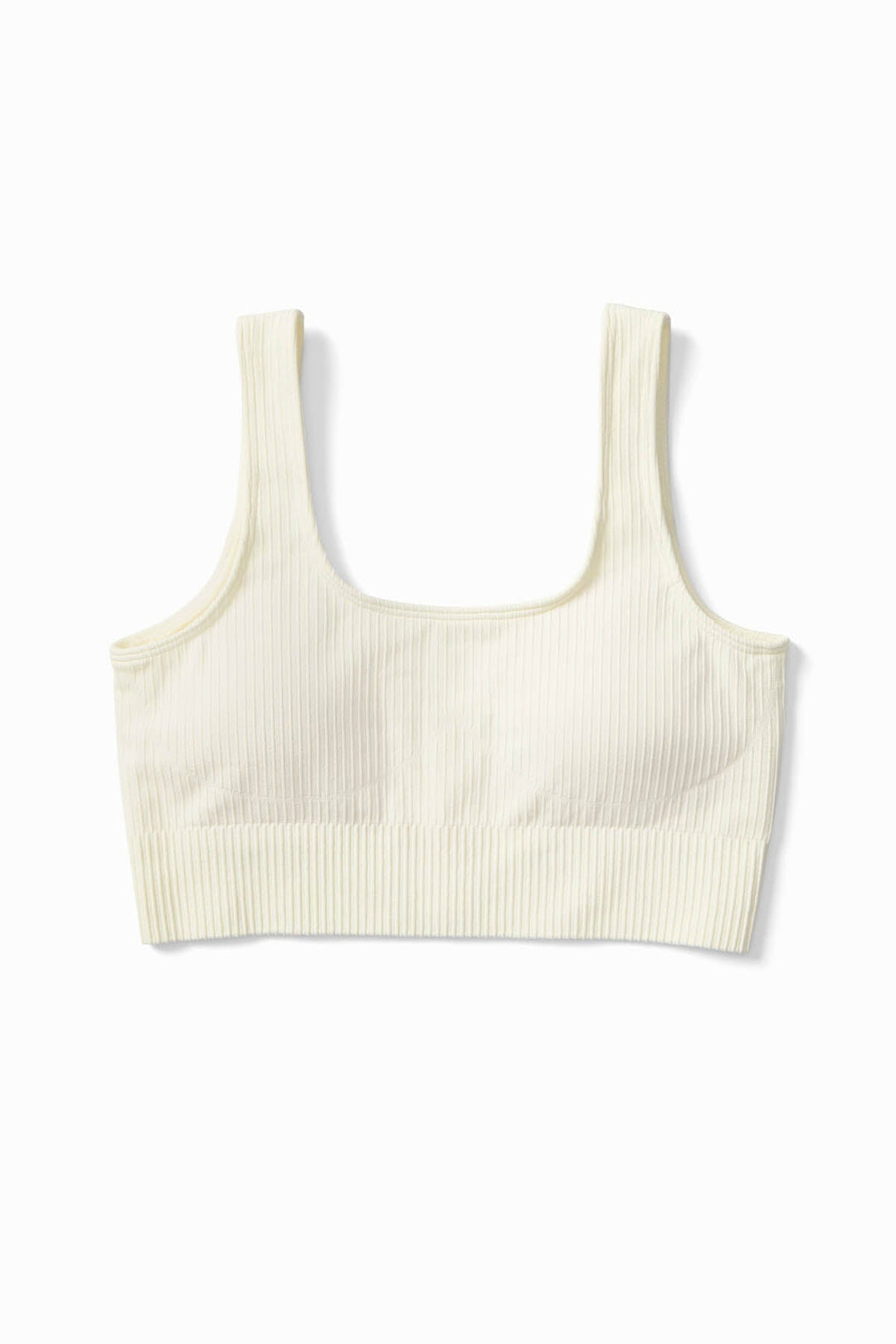 Ribbed Knit Sports Bra